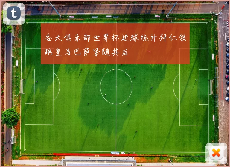 各大俱乐部世界杯进球统计拜仁领跑皇马巴萨紧随其后